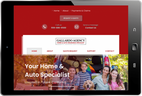 Responsive for Mobile Tablets